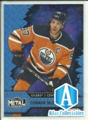 2020-21 Metal Universe Blue Spectrum #97 Connor McDavid Edmonton Oilers